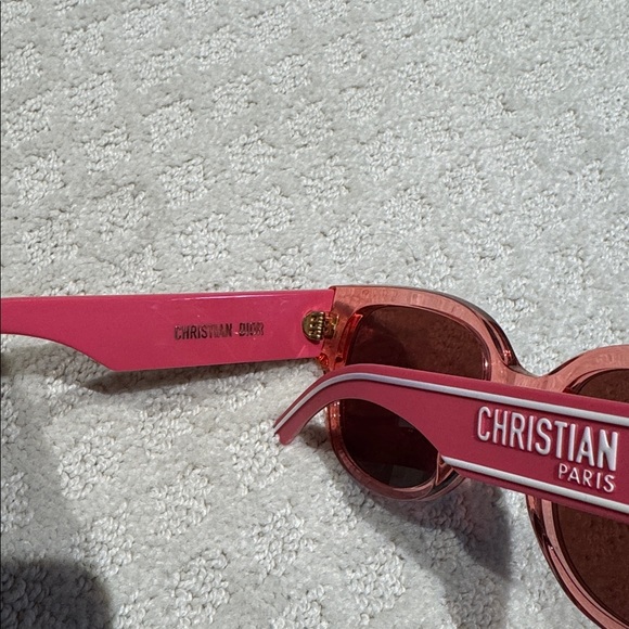 New Christian Dior Wildior BU 54MM Pink Cat Eye Sunglasses - Picture 4 of 7